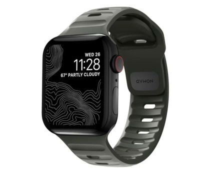 Pasek do smartwatchy Nomad Sport Strap M/L Apple Watch 49/45/44/42mm green